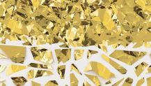 Obrázek k výrobku 23061 - Foliové konfety zlaté