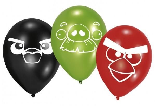 Balónky Angry Birds