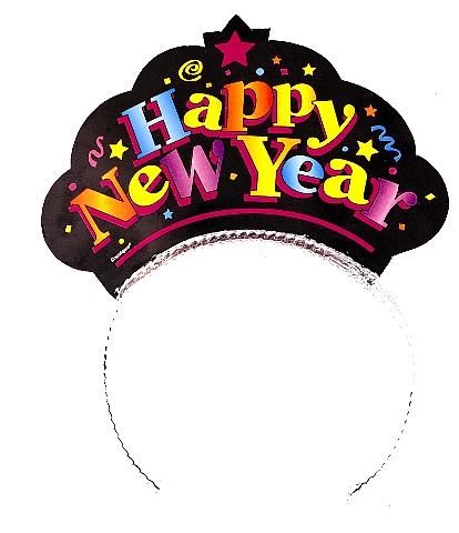 Čelenka HAPPY NEW YEAR