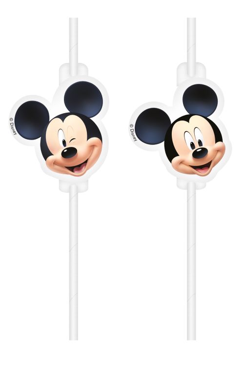 Obrázek k výrobku 18624 - Dekorativní brčka Mickey Mouse