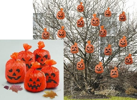Dýňové sáčky k zavěšení