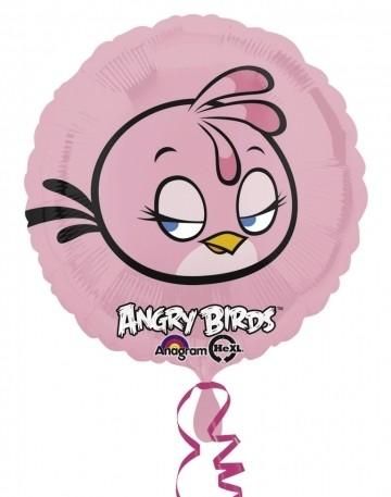 Fóliový balónek Angry Birds- Pink Bird