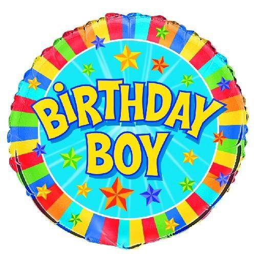 Fóliový balónek BIRTHDAY BOY