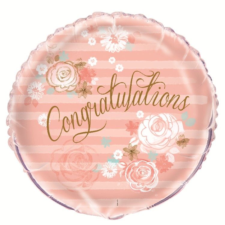 Obrázek k výrobku 22529 - Fóliový balónek CONGRATS