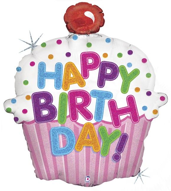 Obrázek k výrobku 22522 - Fóliový balónek HAPPY BIRTHDAY