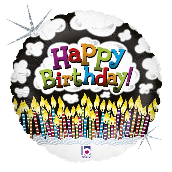 Obrázek k výrobku 22527 - Fóliový balónek HAPPY BIRTHDAY