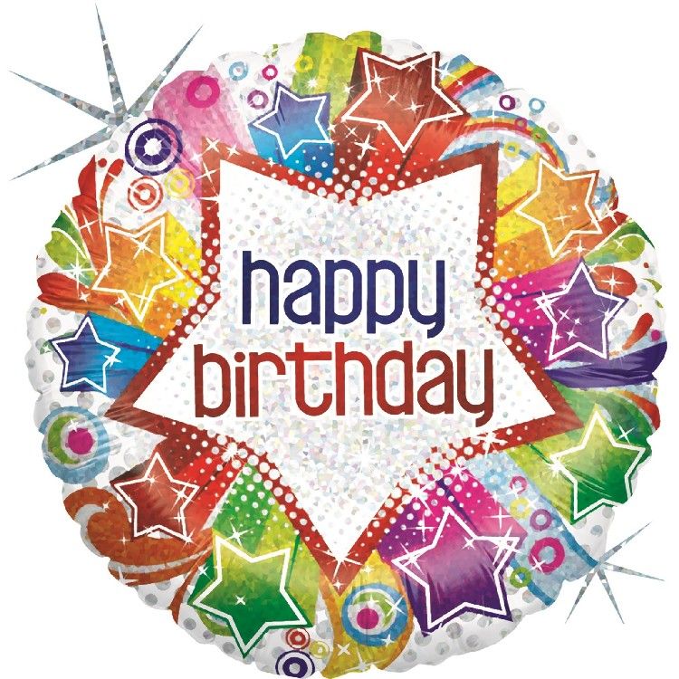 Obrázek k výrobku 22528 - Fóliový balónek HAPPY BIRTHDAY