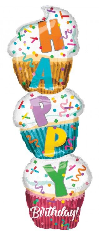Obrázek k výrobku 22697 - Fóliový balónek HAPPY BIRTHDAY