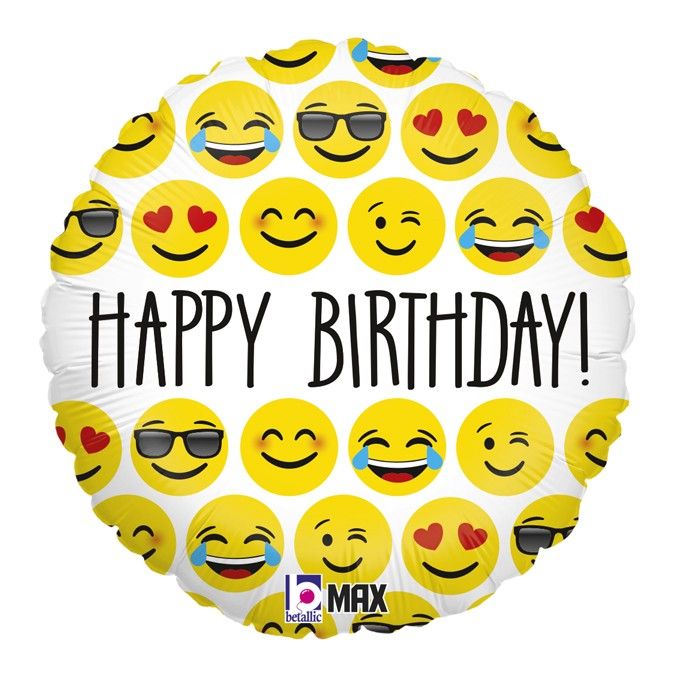 Obrázek k výrobku 22726 - Fóliový balónek HAPPY BIRTHDAY