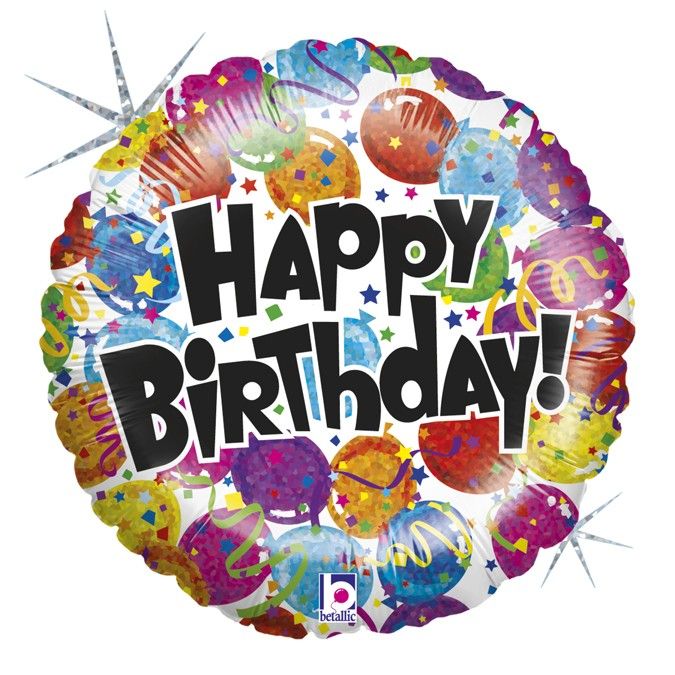 Obrázek k výrobku 22727 - Fóliový balónek HAPPY BIRTHDAY