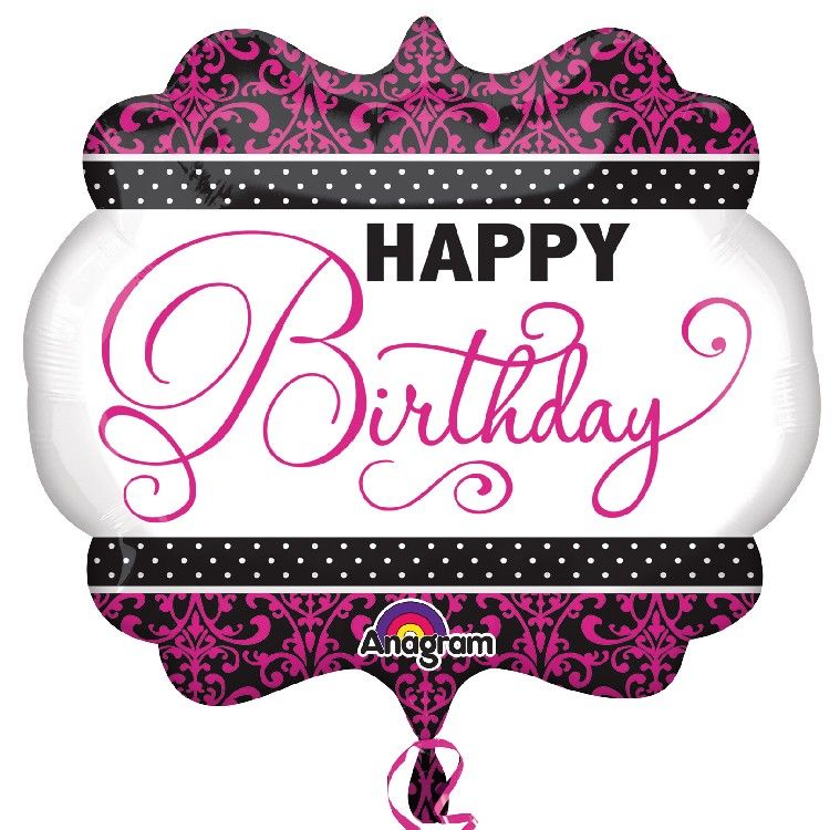 Obrázek k výrobku 22802 - Fóliový balónek HAPPY BIRTHDAY
