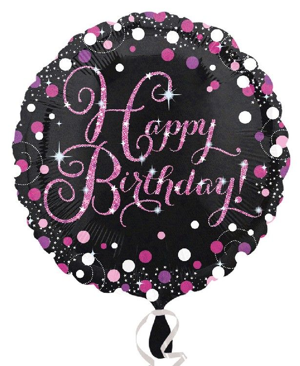Obrázek k výrobku 22805 - Fóliový balónek HAPPY BIRTHDAY