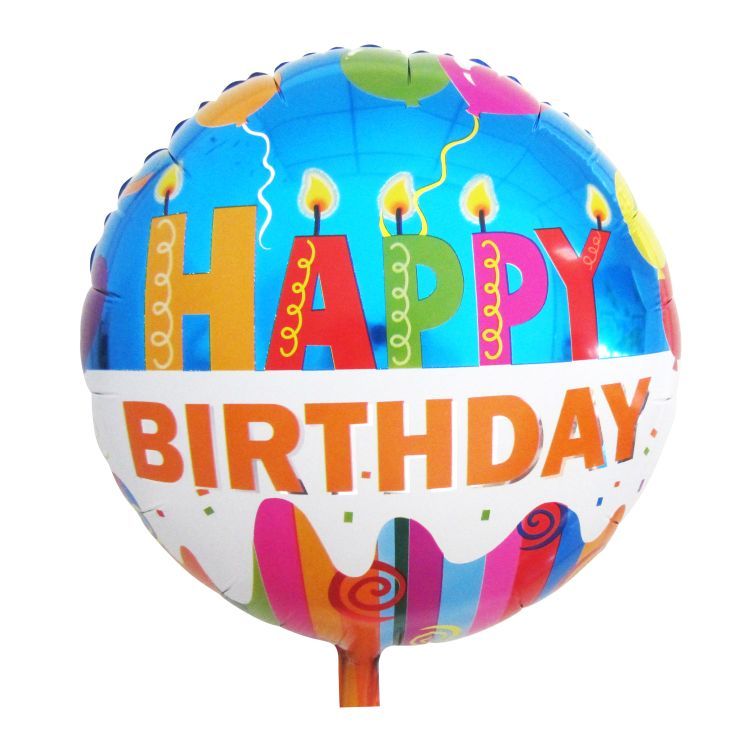 Obrázek k výrobku 23291 - Fóliový balónek HAPPY BIRTHDAY