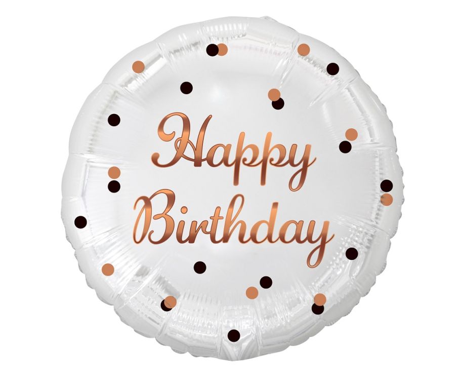 Obrázek k výrobku 23796 - Fóliový balónek HAPPY BIRTHDAY