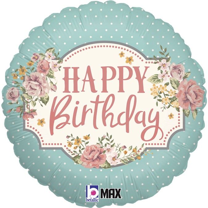 Obrázek k výrobku 22519 - Fóliový balónek HAPPY BIRTHDAY