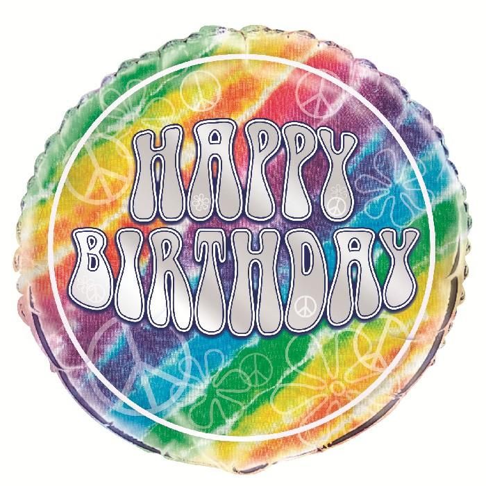 Fóliový balónek HAPPY BIRTHDAY