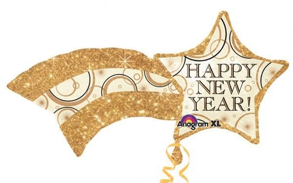 Fóliový balónek HAPPY NEW YEAR