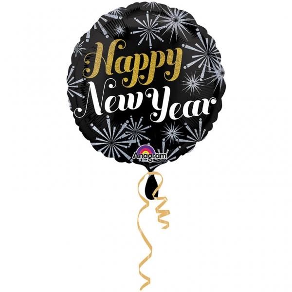 Fóliový balónek HAPPY NEW YEAR
