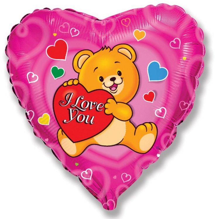 Obrázek k výrobku 23335 - Fóliový balónek I LOVE YOU