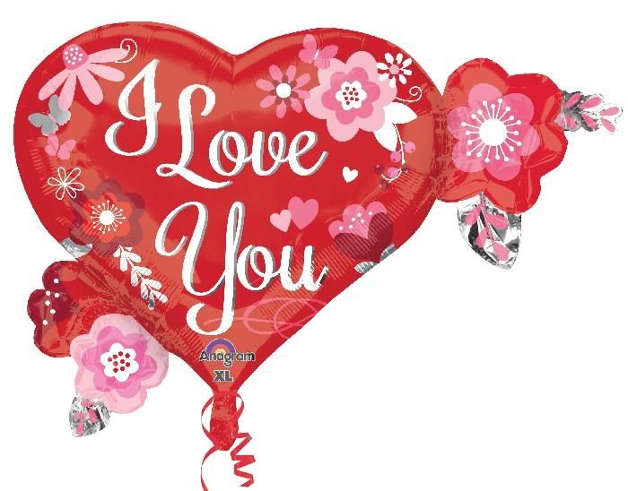 Fóliový balónek I LOVE YOU