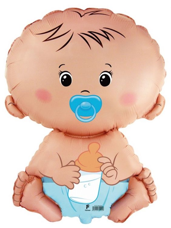 Obrázek k výrobku 23526 - Fóliový balónek ITS A BOY