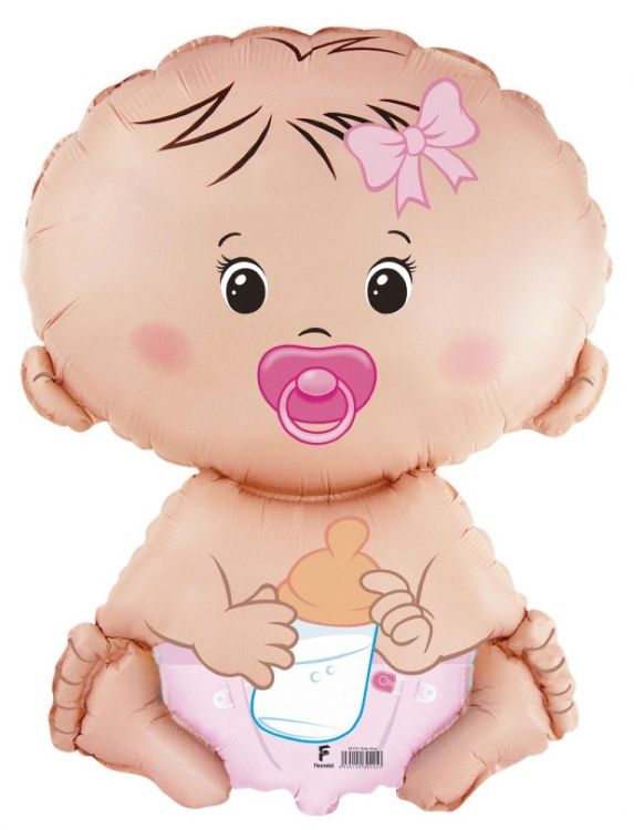 Obrázek k výrobku 23525 - Fóliový balónek ITS A GIRL