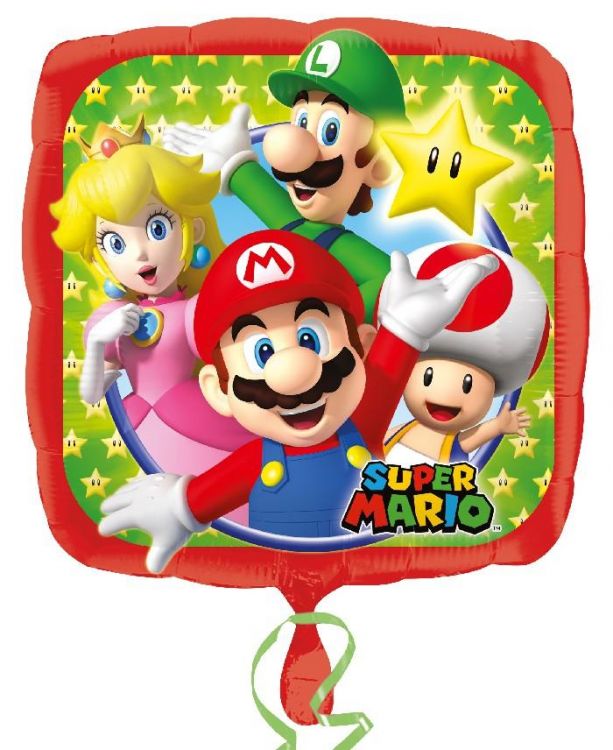 Fóliový balónek Mario Bros.