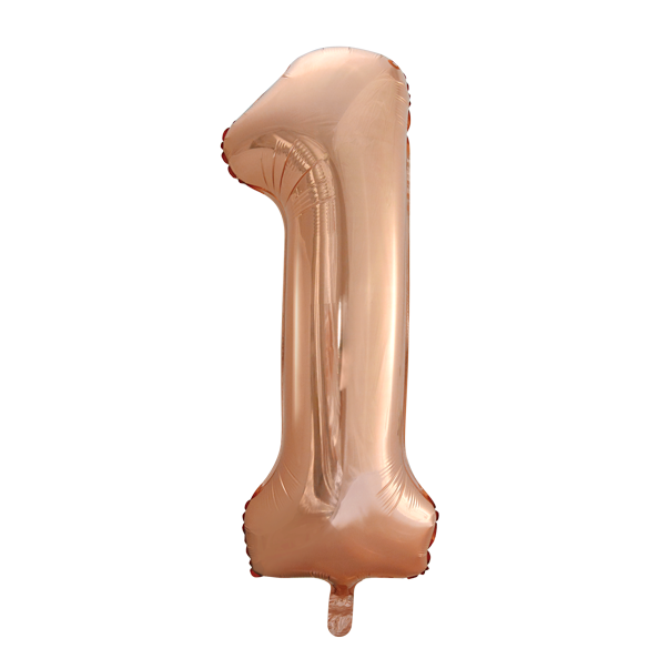 Obrázek k výrobku 22625 - Fóliový balónek rose gold 1