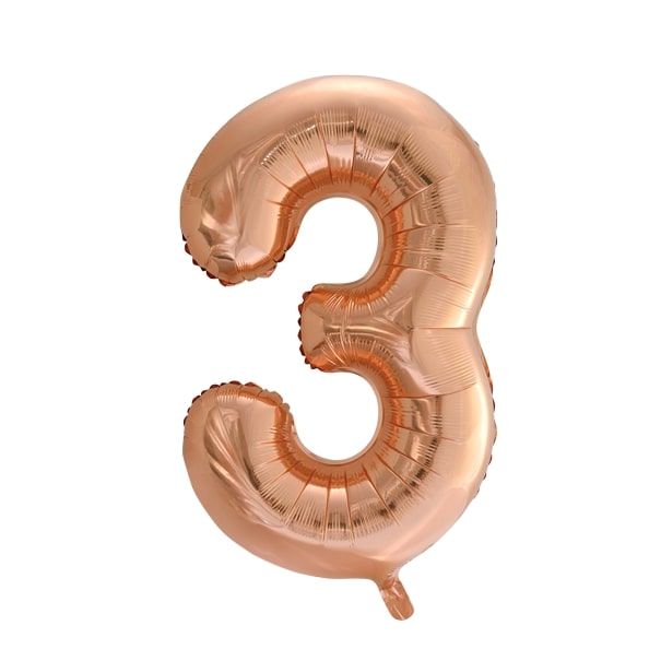 Obrázek k výrobku 22627 - Fóliový balónek rose gold 3