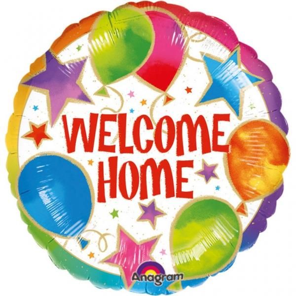 Fóliový balónek Welcome Home