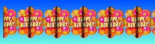 Girlanda Happy Birthday