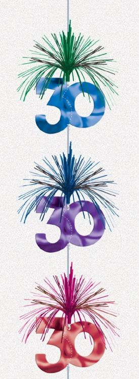 Kaskádová dekorace sloup 30, Třicátiny