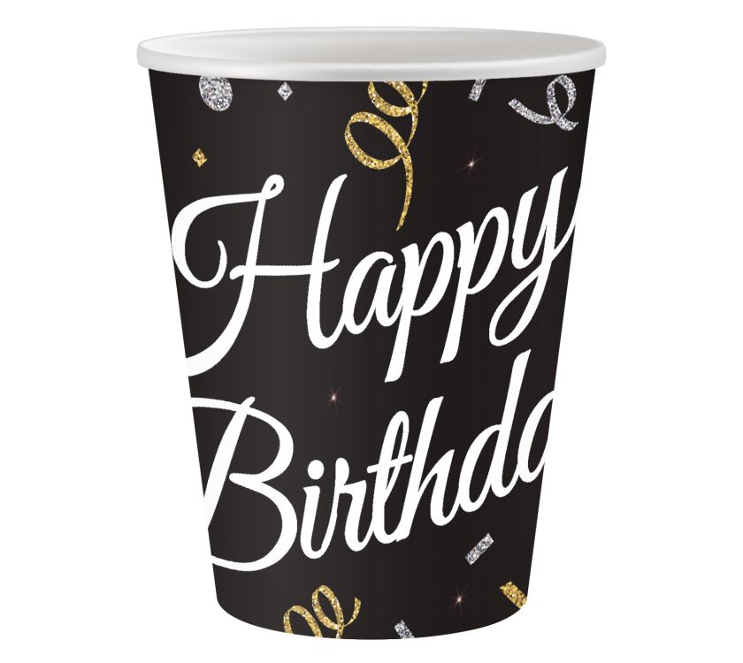 Obrázek k výrobku 18826 - Kelímky HAPPY BIRTHDAY