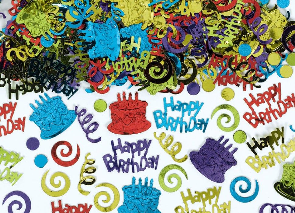 Obrázek k výrobku 21101 - Konfety HAPPY BIRTHDAY