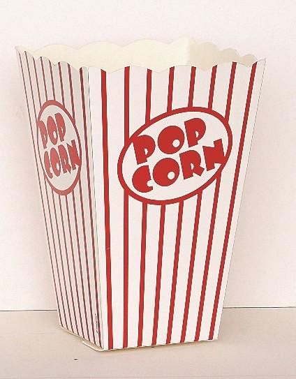 Krabička papírová na popcorn
