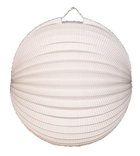 Lampion bílý
