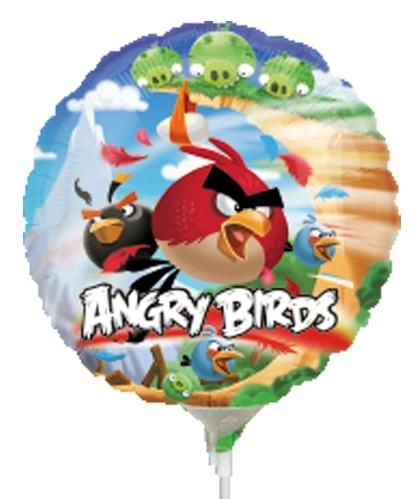 Mini fóliový balónek Angry Birds