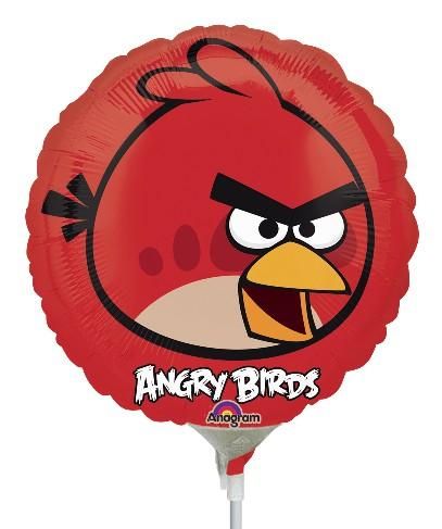 Mini fóliový balónek Angry Birds- Red Bird