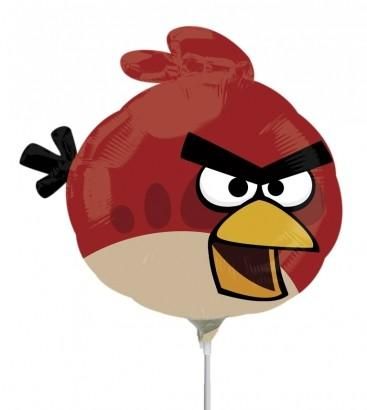 Mini fóliový balónek Angry Birds- Red Bird