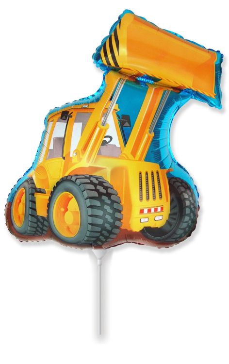 Obrázek k výrobku 20435 - Mini fóliový balónek Bagr