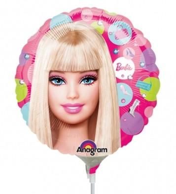 Mini fóliový balónek Barbie