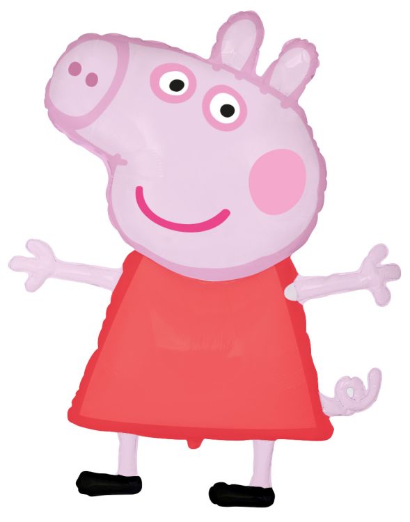 Obrázek k výrobku 23464 - Mini fóliový balónek Prasátko Peppa