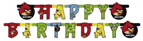 Nápis Angry Birds