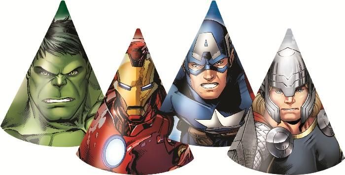 Narozeninové Čepičky Avengers