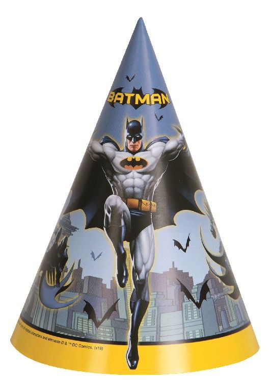 Obrázek k výrobku 22512 - Narozeninové Čepičky Batman