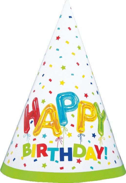 Obrázek k výrobku 18929 - Narozeninové Čepičky HAPPY BIRTHDAY