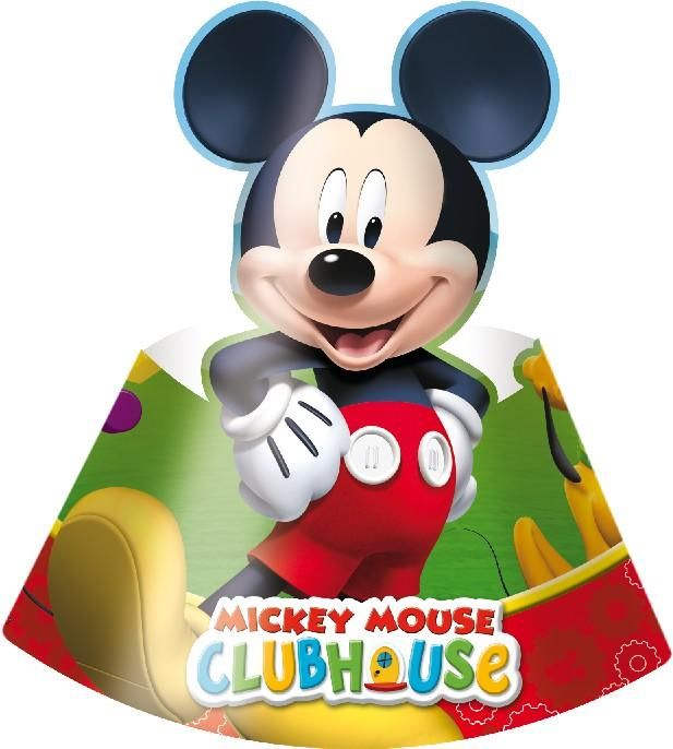 Narozeninové Čepičky Mickey Mouse