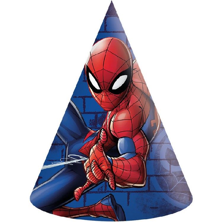 Obrázek k výrobku 22921 - Narozeninové Čepičky Spiderman