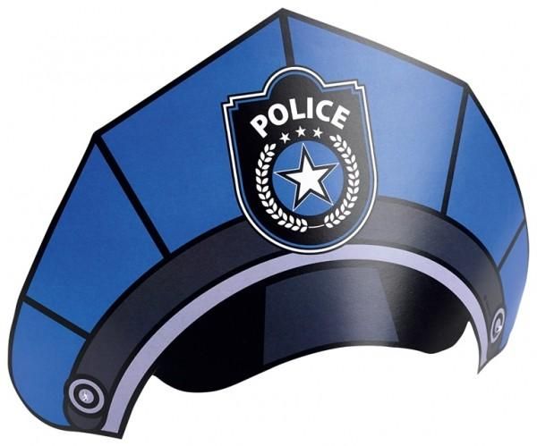 Narozeninové kloboučky Policie