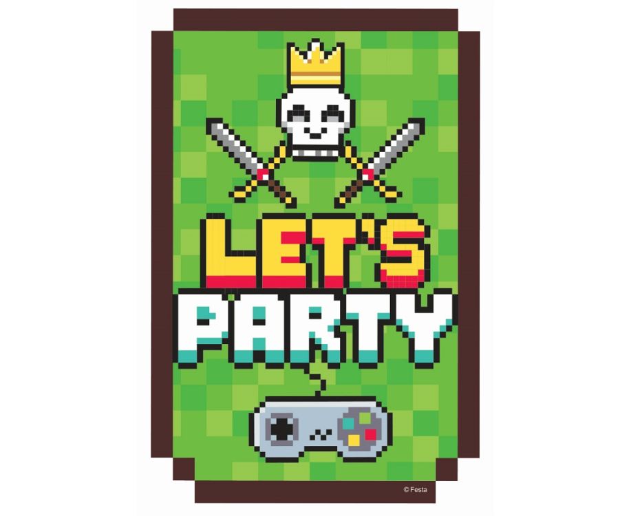 Obrázek k výrobku 23776 - Narozeninové pozvánky Game on